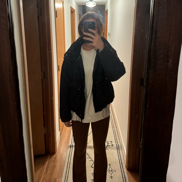 Free people sackable puffer size small black - Picture 6 of 6